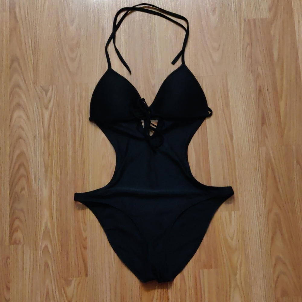 Sexy Open-Back One Piece Bikini